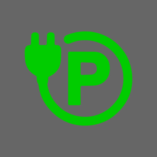 'P' EV Parking Logo
