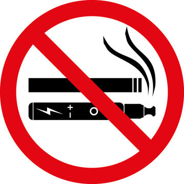 No Smoking or Vaping sign 1.2m