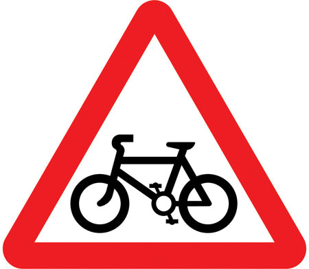 Cycle Route Ahead Triangle 1.2m